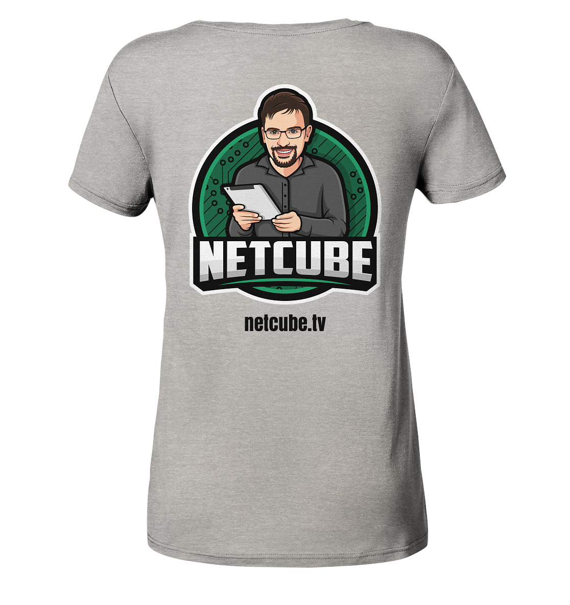 Signature - Ladies Organic Shirt (meliert) – Bild 6